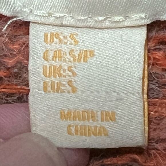 Anthropologie Lucy & Laurel Alpaca Blend Warm Toned Cardigan Sweater Sz Womens S - Picture 6 of 8